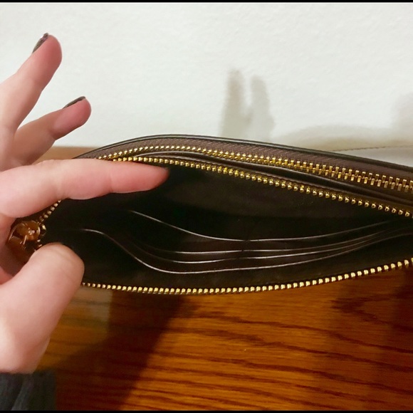 Brand New Dark Brown Coach Clutch - Picture 4 of 4